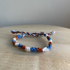 Patience Bracelet, anklet, trendy, comfortable, tie, embroidery thread, woven, g